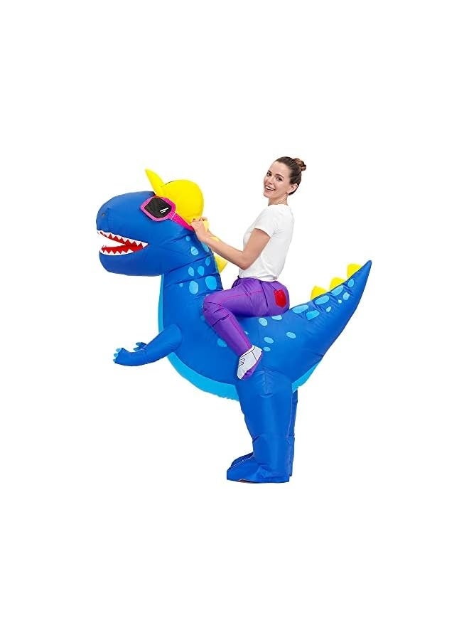 Loquat Inflatable Costume For Adults, Inflatable Dinosaur Costume,  Costumes For Men/Women,Funny Blow up Costumes - Image 3