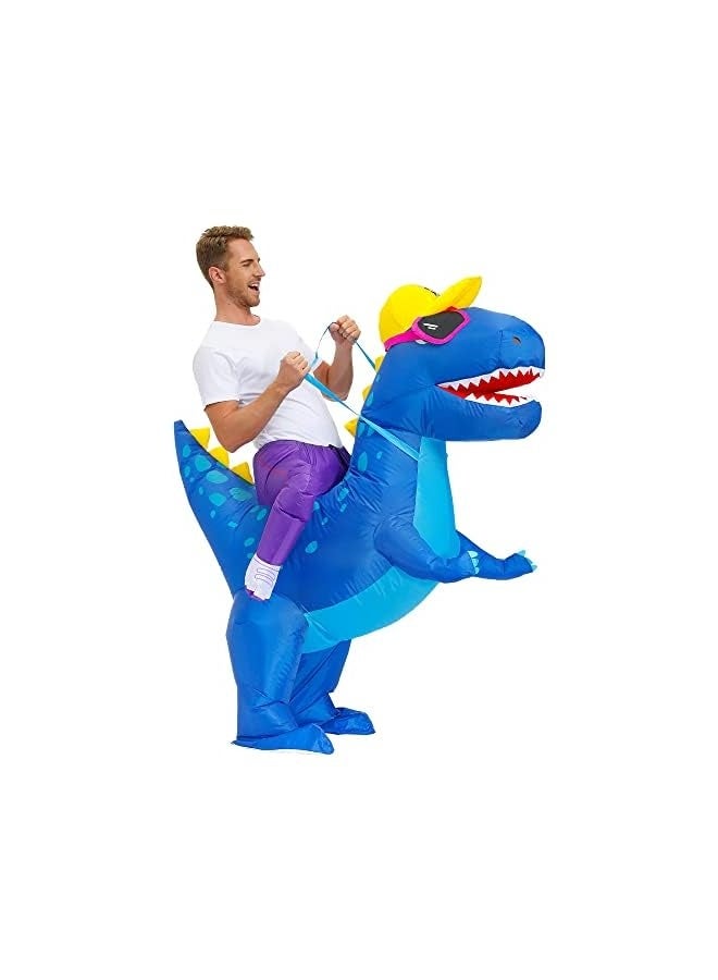 Loquat Inflatable Costume For Adults, Inflatable Dinosaur Costume,  Costumes For Men/Women,Funny Blow up Costumes - Image 2