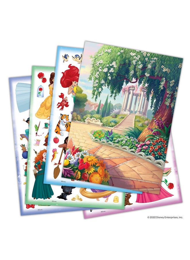 Bendon Disney Princess Create-A-Scene Over 80 Stickers Activity Pad to Color - Image 2