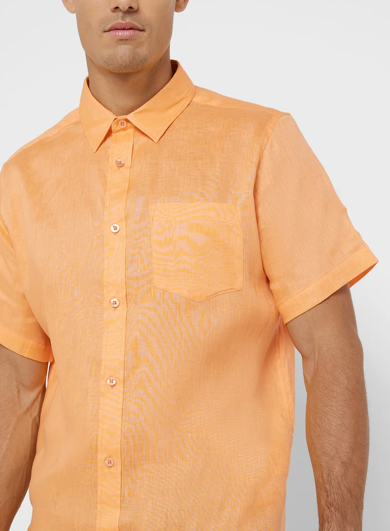 Robert Wood Linen Shirt