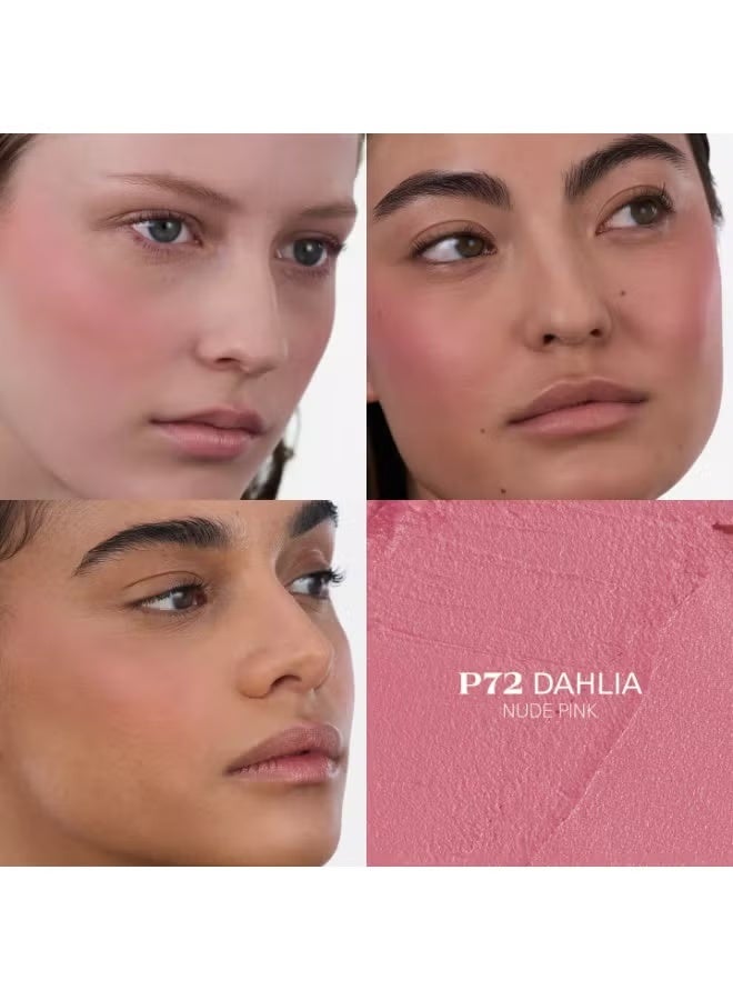 Prada Touch Cream-to-Powder Soft Blur Blush – P72 DAHLIA 3.5g | Longwear Matte Cream Blush - Image 2