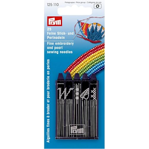 Prym Embroidery and Sewing Needles Assortment, 25 pc,Silver - Image 2