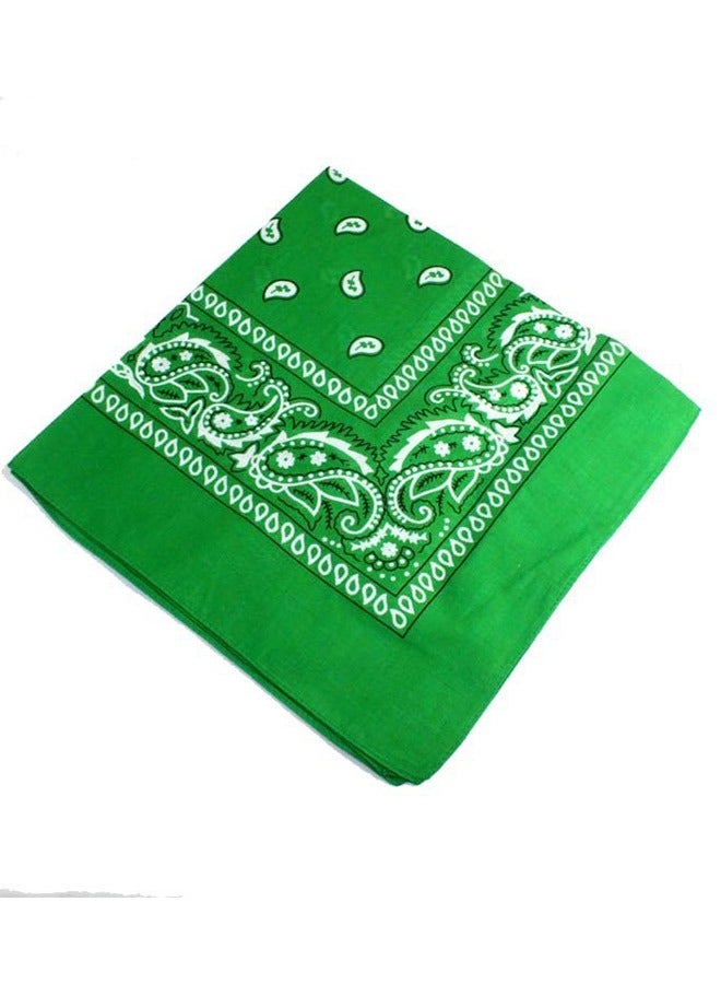 Loquat Hip-Hop Stylish Fashion Hair Band Dark Green 55 x55cm