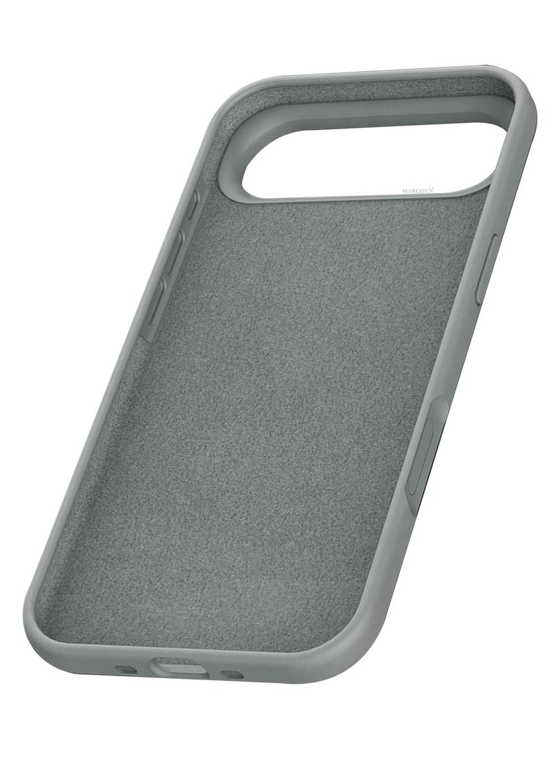 CATANES Silicone Protective Phone Case for iPhone 17 Air , Soft Anti-Scratch Microfiber Lining Ultra Slim Drop Protection Phone Cover - Olive Green - Image 5