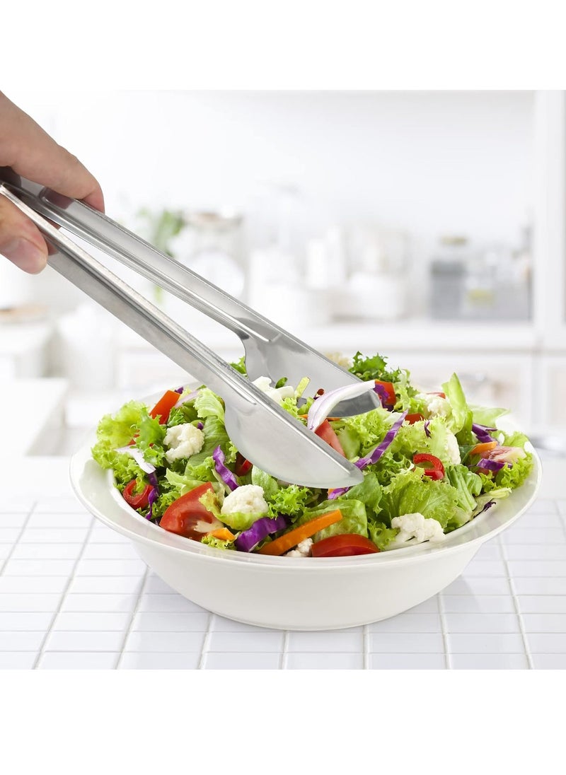 Kitchen Serving Tongs Bread Tongs Stainless Steel Food Clip Buffet Tongs Serving Clips