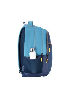 Safari Safari Vogue 3 Casual Laptop Compatible Backpack, 3 Compartments with 2 Side and 1 Front Pocket, Dunk Loop, Trick Pocket, Padded Back & Shoulders, 37L, Blue  - Image 5