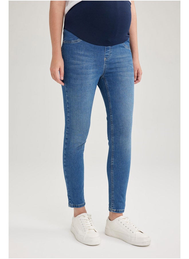 DeFacto Woman Skinny Fit Maternity Bottom-Denim  - Image 5