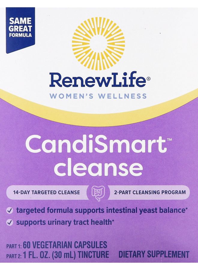 CandiSmart Cleanse 14-Day Targeted Cleanse 2-Part