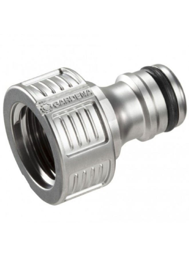 غاردينا موصل حنفية فاخر مقاوم للتجمد مصنوع من المعدن وباللون الفضي وبقطر 1/2 إنش - Image 2