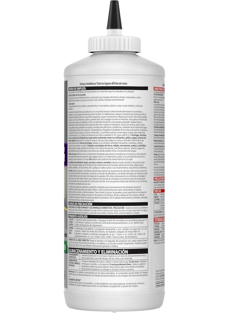 Ortho Ortho Home Defense Max Bed Bug & Flea Killer Powder, 12 oz. – Apply to Cracks and Crevices for Up to 8 Months of Control - Image 4