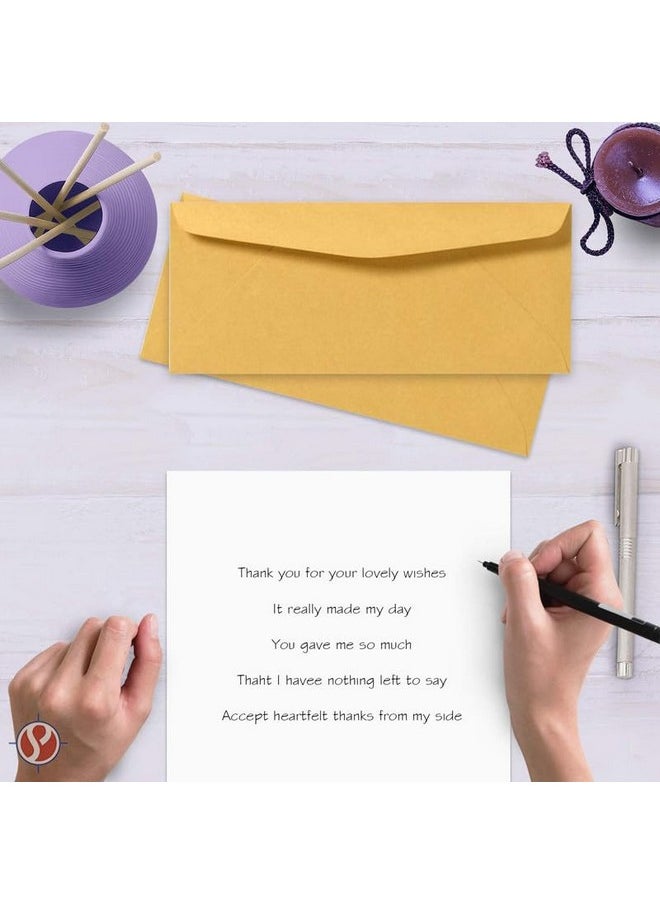 Superfine Printing Inc. #12 Brown Kraft Regular Envelopes 28Lb (4 3/4 X 11) - 50 Per Pack  - Image 3
