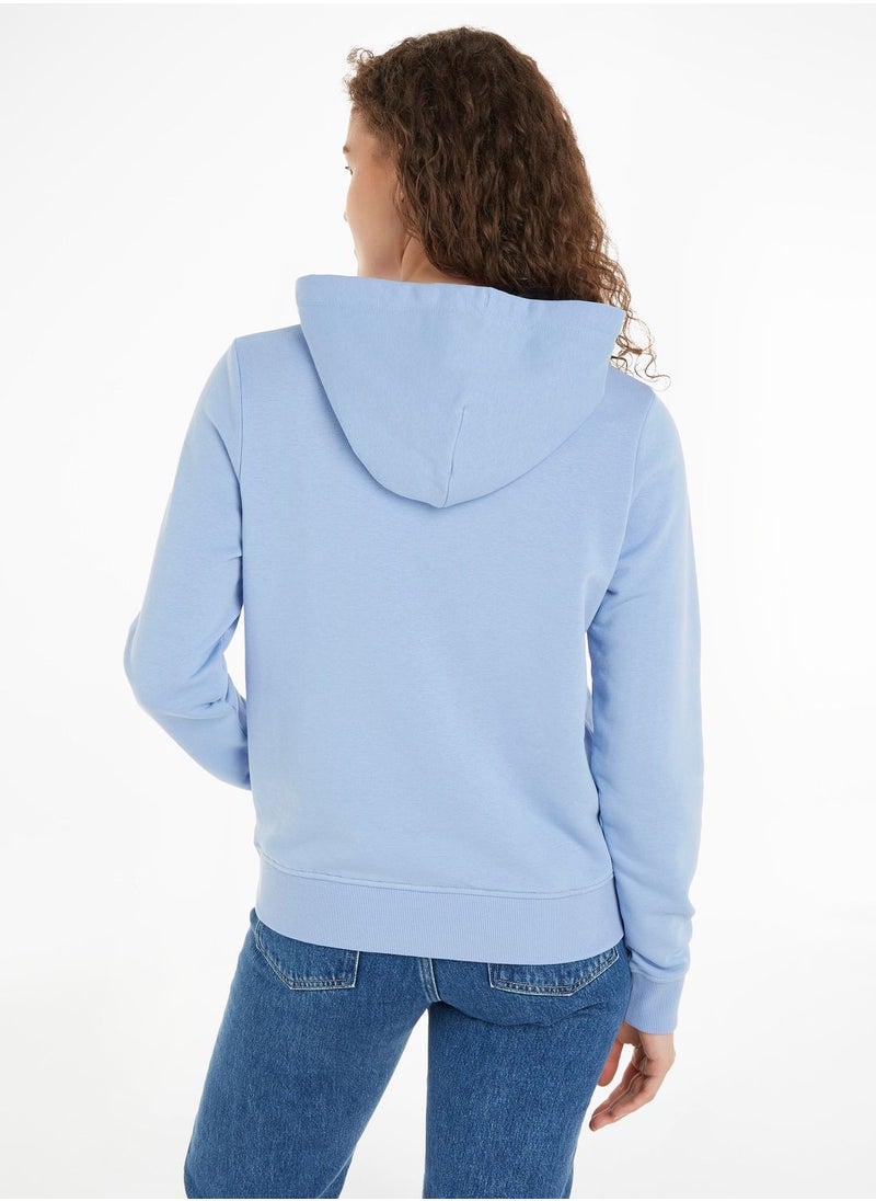 TOMMY JEANS - Logo Knitted Hoodie - Image 1