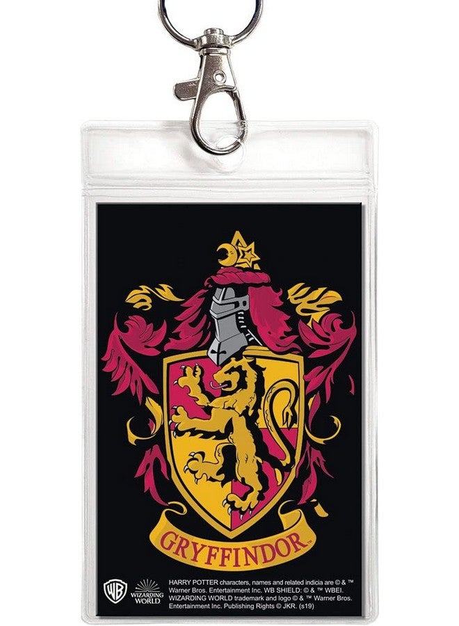 أتا-بوي حبل هاري بوتر جريفندور كريست ذو الوجهين مع مشبك منفصل وحامل لبطاقة الهوية - Image 5