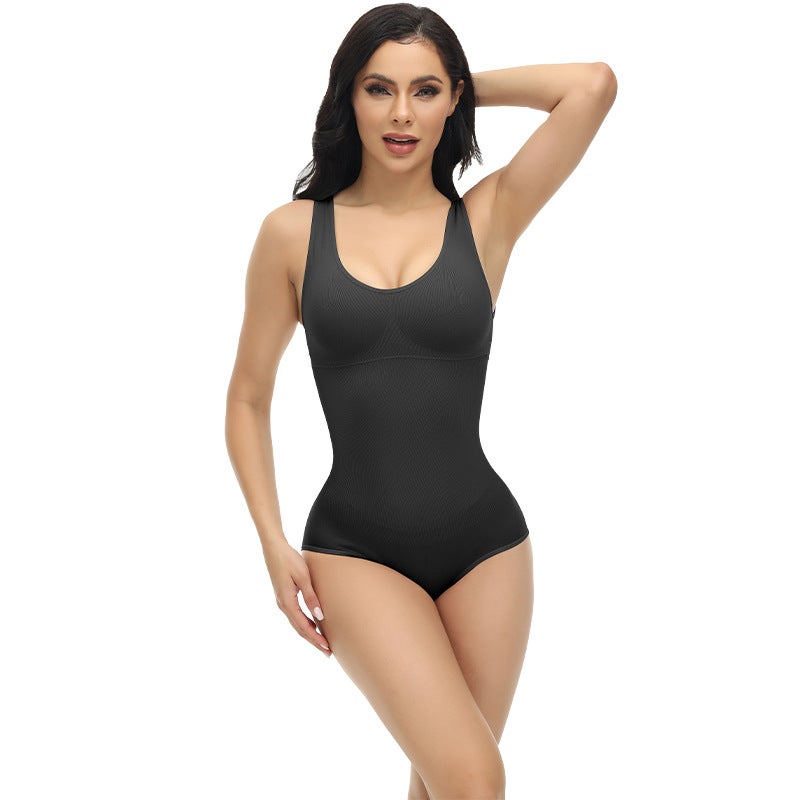 Seamless Shapewear Bodysuit Tummy Control Waist Trainer - Image 5