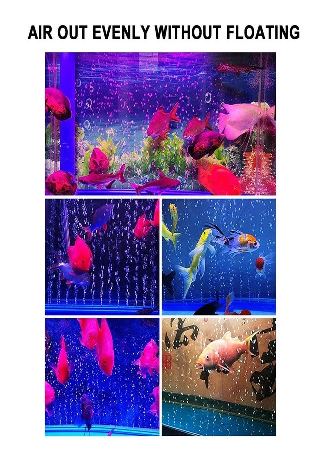 Ammasio 4pcs Air Stone Aquarium Landscape Miniature Gravel Bubble Diffuser Airstones Fish Aquarium Accessories - Image 4