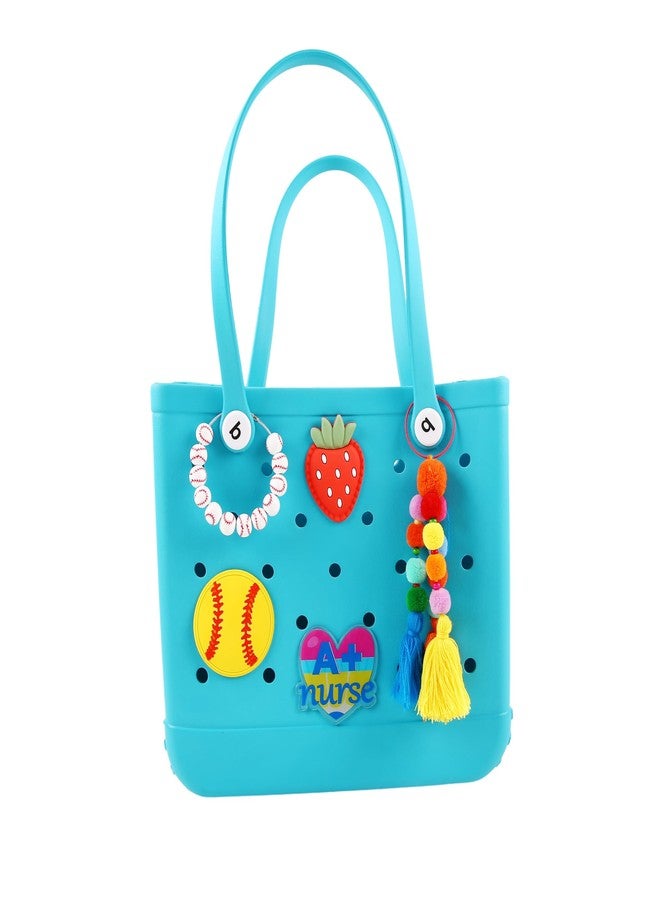 Vagocom Strawberry Stytle Fruit Charm for Bogg Bags and Simply Southern Totes, Insert Decorative Accessory for Rubber Beach Handbag - Image 5