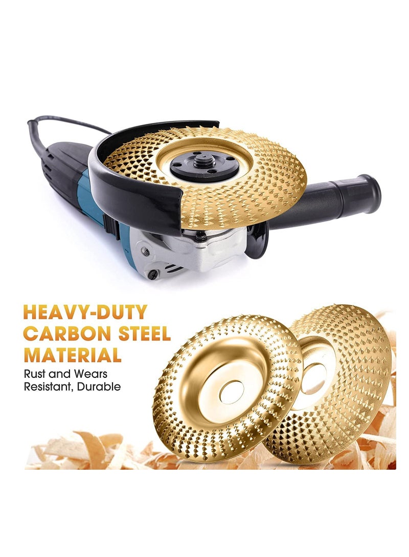 3-Pieces Grinding Wheel Shaping Disc Angle Grinder Wood Abrasive - Image 5