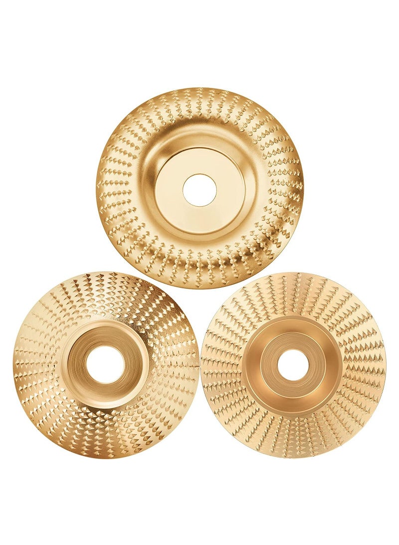 3-Pieces Grinding Wheel Shaping Disc Angle Grinder Wood Abrasive - Image 1