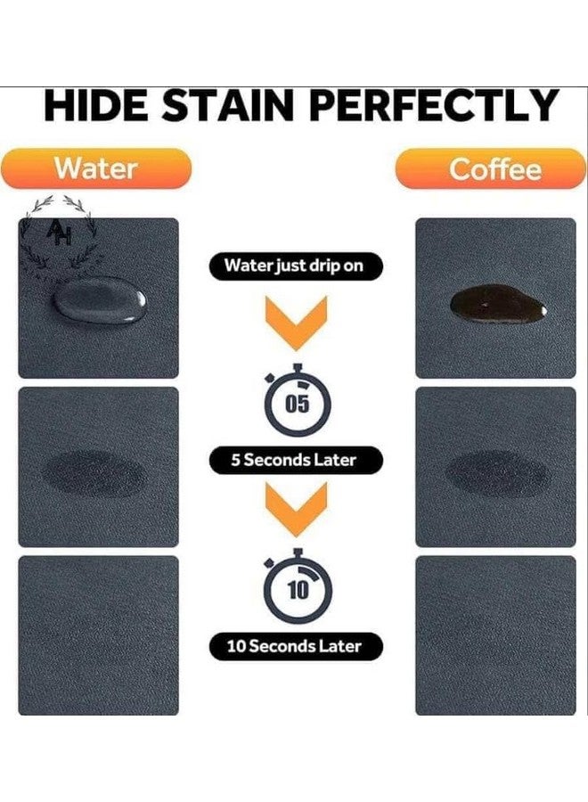 Home-Cloud HomeCloud Dish Drying Mat for Kitchen Counter Hide Stain Super Absorbent, Non-Slip, Heat-Resistant, Great for Dishes,Rack Pad, Kitchen Counter, Coffee Maker, Coffee Item (Blue_1_BigBox, 40x50cm) - Image 4