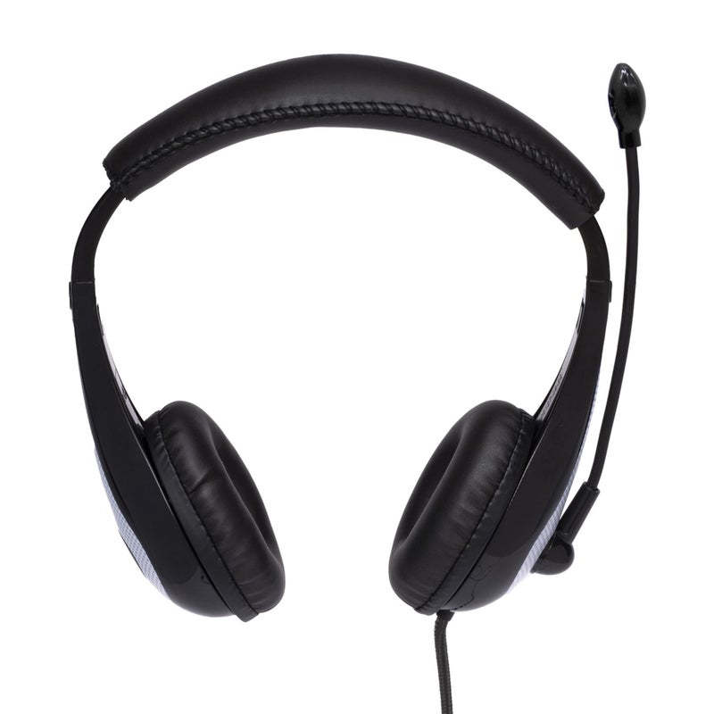 Avid AE-36 Headset in White with Adjustable Boom Microphone for School, Classroom, Education, Testing and Assessment - Image 5