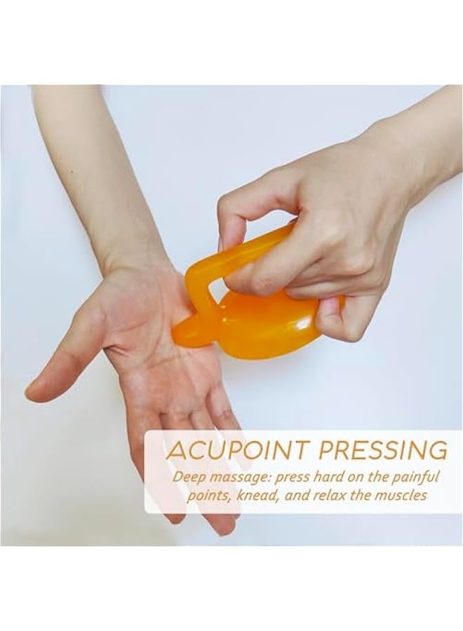 Generic Resin Gua Sha Body Tool for Lymph Circulation, Metabolism Boost, Cellulite Prevention, Acupoint Massage, & Lymphatic Drainage  - Image 3