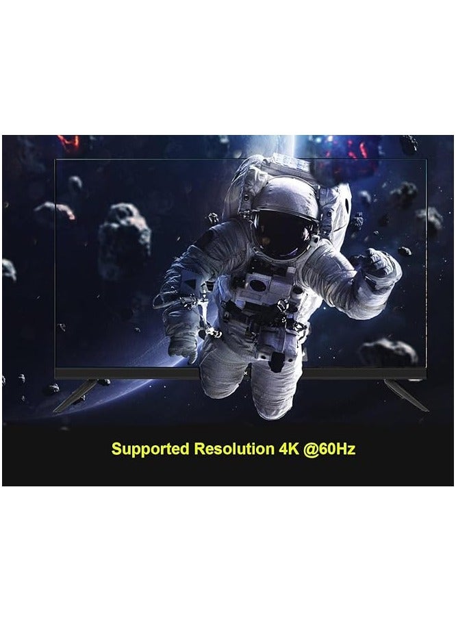 موسل كابل Mowsil Active Optical AOC-Fiber HDMI 4K 60 هرتز 2.0 25 متر، دقة مدعومة UHD 4K@60 هرتز عرض النطاق الترددي يصل إلى 18 جيجابت في الثانية - Image 2