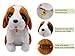 YONLIT Adorable Saint Bernard Stuffed Animal Ultra Soft and Squishy Little Puppy Dog Plushies with Tiny Pink Tongue Peeking Out Lovely Gifts for Kids Birthday or Dog Lovers 9 Inches St Bernard - Image 4