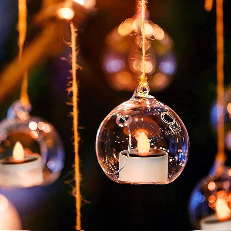 Homemory Solar Tea Lights Outdoor Waterproof, Dusk to Dawn Outdoor Lighting, Reusable LED Tea Light Candles for Lantern Garden Camping and Home Decor, Pack of 8, Warm White - Image 5