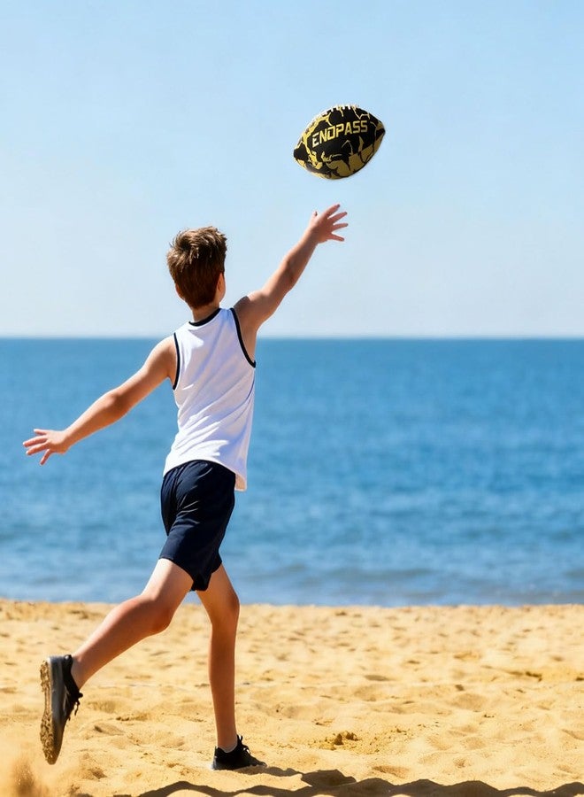 ENDPASS Water Sports Footballs Non-Slip Football Outdoor Beach & Pool Party Games Perfect for Team Play Water Sports and Family Party Game (Yellow, Size 3) - Image 2