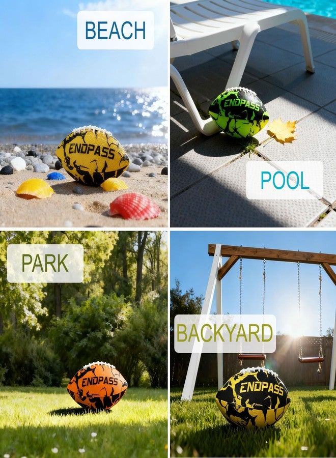 ENDPASS Water Sports Footballs Non-Slip Football Outdoor Beach & Pool Party Games Perfect for Team Play Water Sports and Family Party Game (Yellow, Size 3) - Image 4