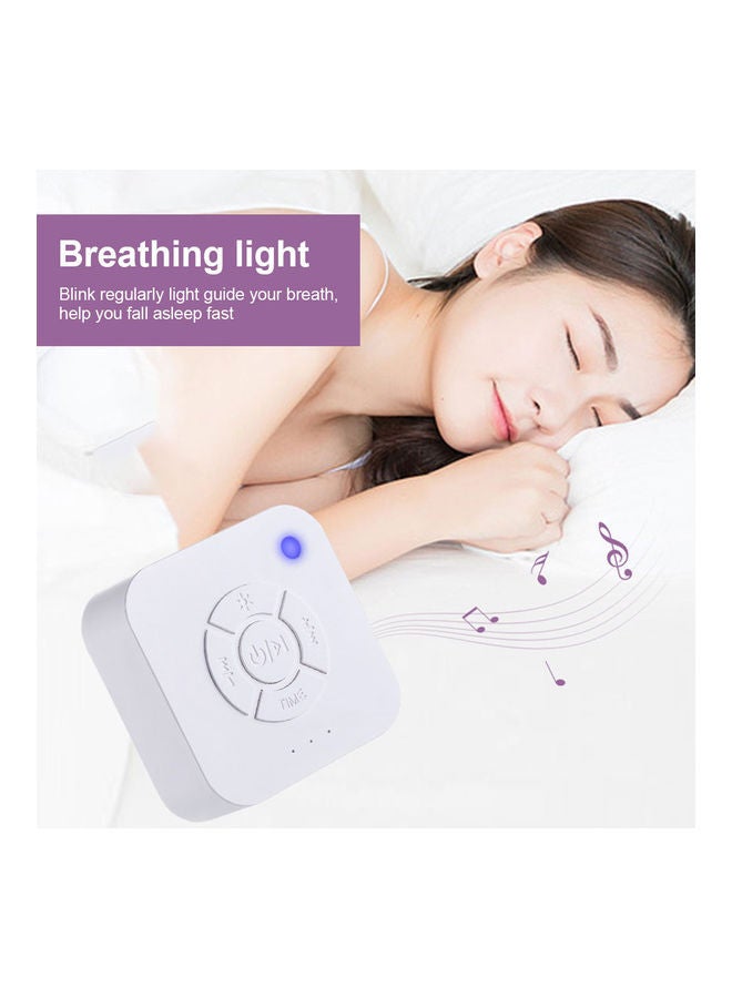 نيبمينينت لهاية نوم صغيرة مزودة بآلة صوت ضوضاء بيضاء مع 9 أصوات مهدئة تتنفس - Image 2