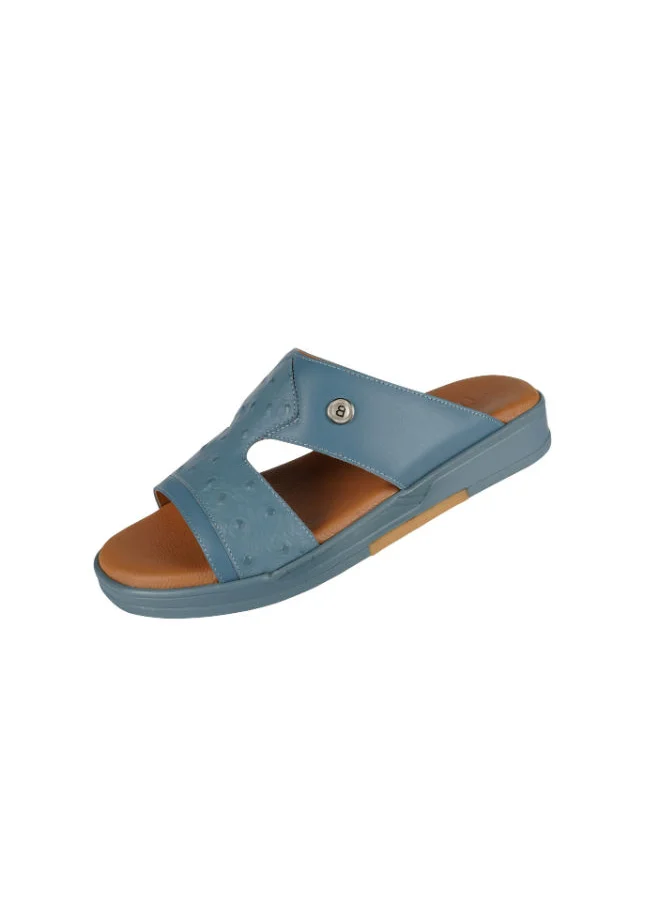 barjeel uno Barjeel Uno Mens Elegant Sandals VTKB-03 Blue