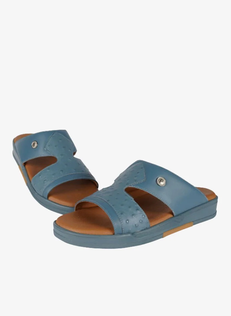 barjeel uno Barjeel Uno Mens Elegant Sandals VTKB-03 Blue