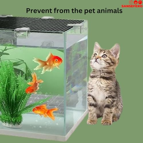 SANSEFERO Premier Plants Aquarium Fish Tank Glass Cover Clip Support Holder Top Cover Adjustable Anti-Escape Holder For Fish Tank ( 6 Pieces) - Image 4
