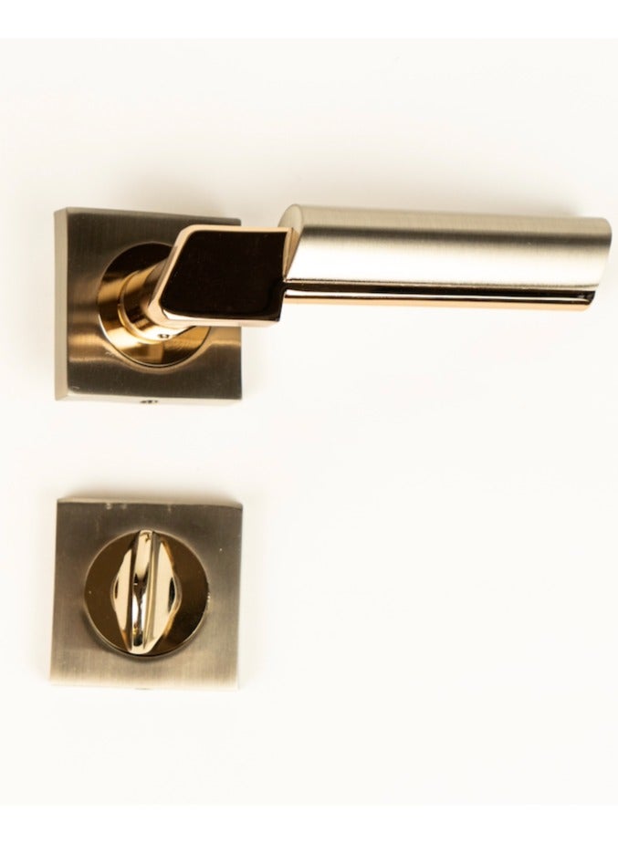 Siag Linda Rosetta Bathroom Door Handle - Image 2