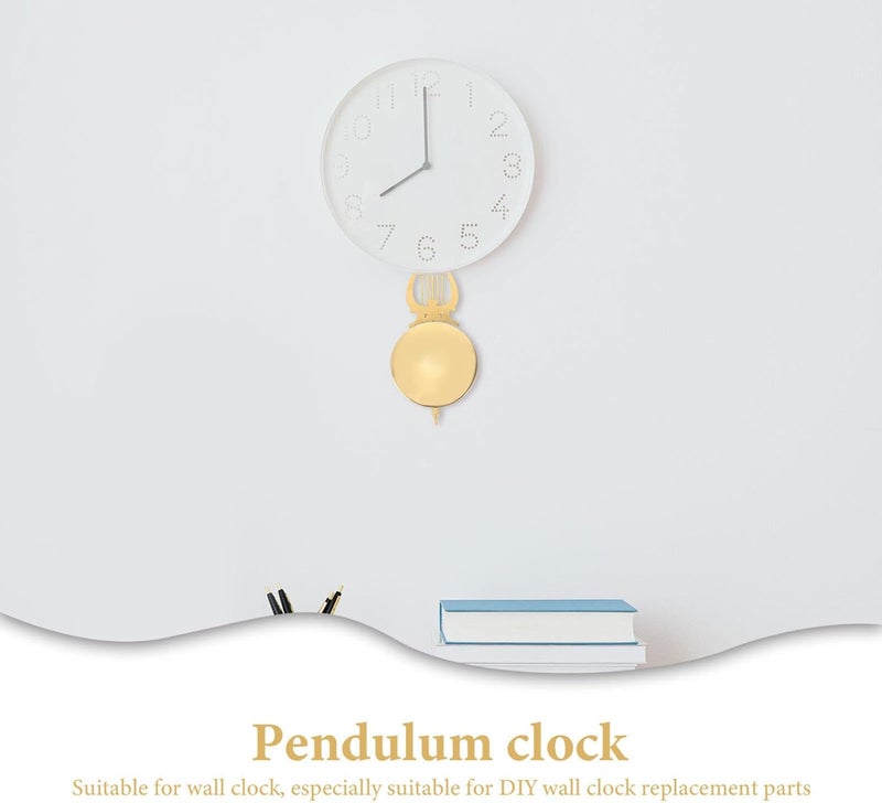 Yardwe Adjustable Pendulum for Clock Metal Pendulum Replacement for Wall Clock - Image 5
