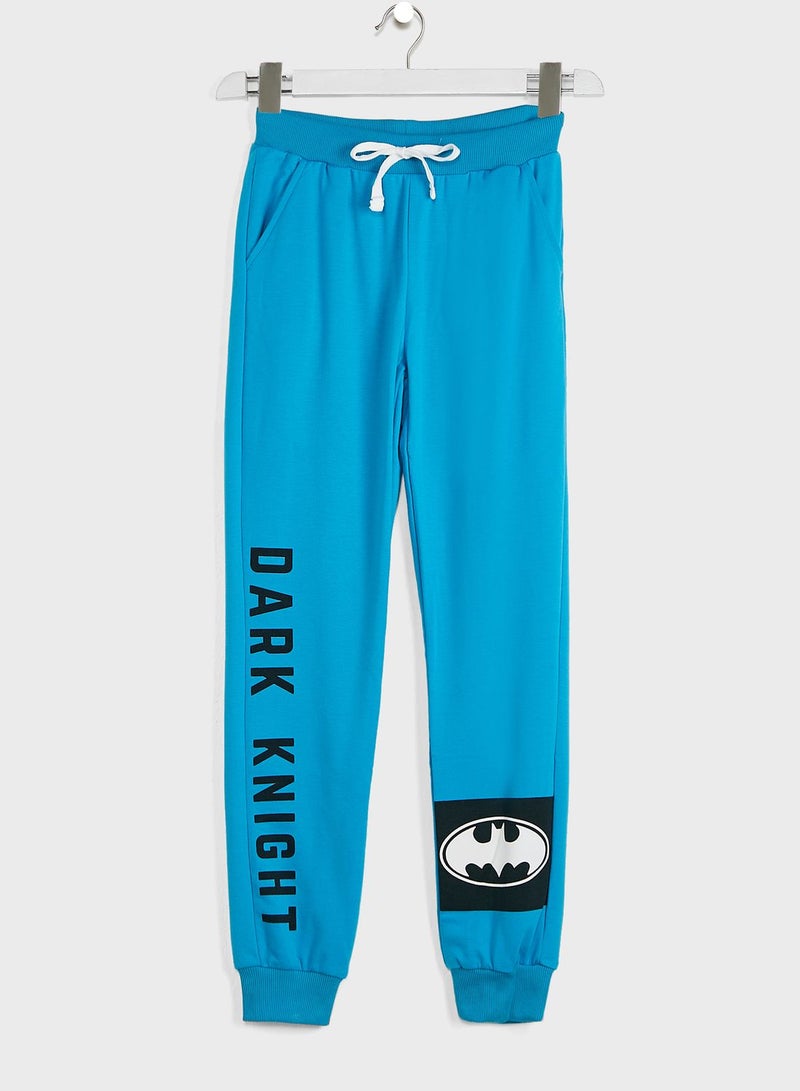 Warner Bros Youth Batman Sweatpants - Image 1
