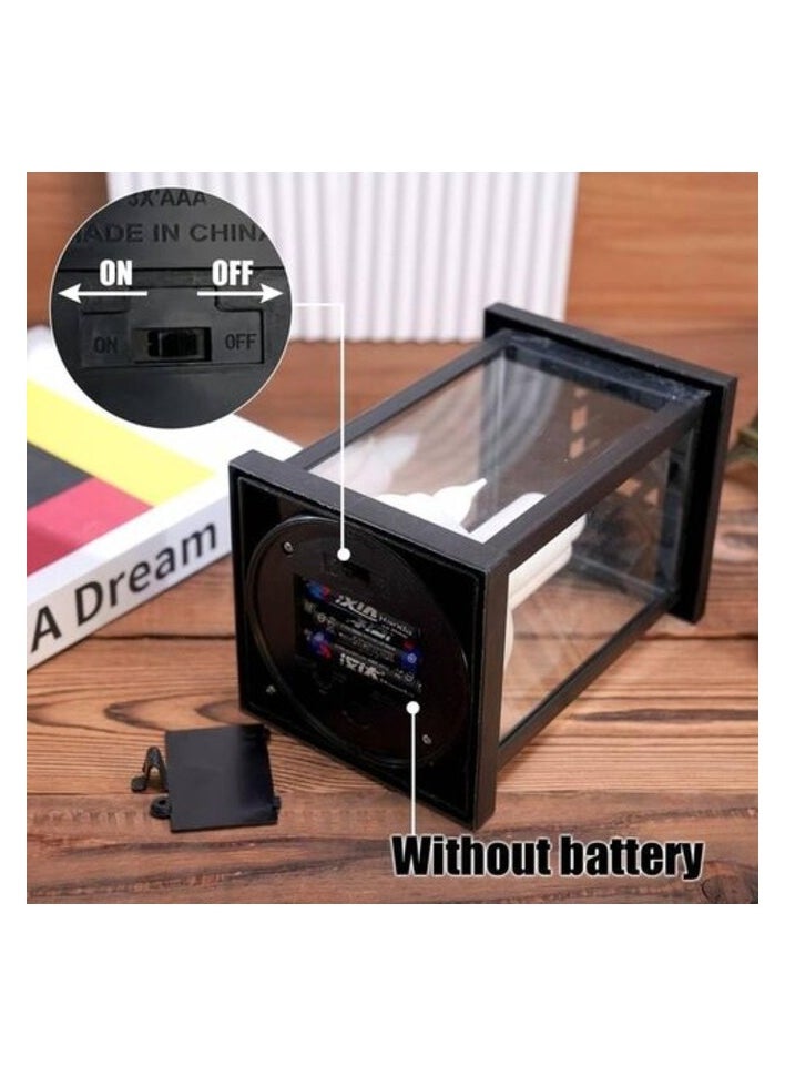 AtrauX LED Small Hanging Lantern With Plastic Candle Holder  - Image 3