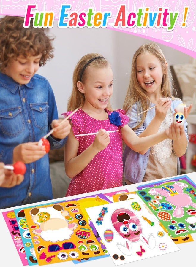 Greingways 36 Sheets Easter Stickers for Kids, Toddlers Easter Basket Stuffers Egg Decorating Bunny Stickers, Activities Party Favors Games Crafts Gifts for Kids Boys Girls Goodie Bags - Image 2