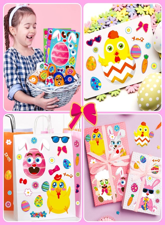 Greingways 36 Sheets Easter Stickers for Kids, Toddlers Easter Basket Stuffers Egg Decorating Bunny Stickers, Activities Party Favors Games Crafts Gifts for Kids Boys Girls Goodie Bags - Image 3