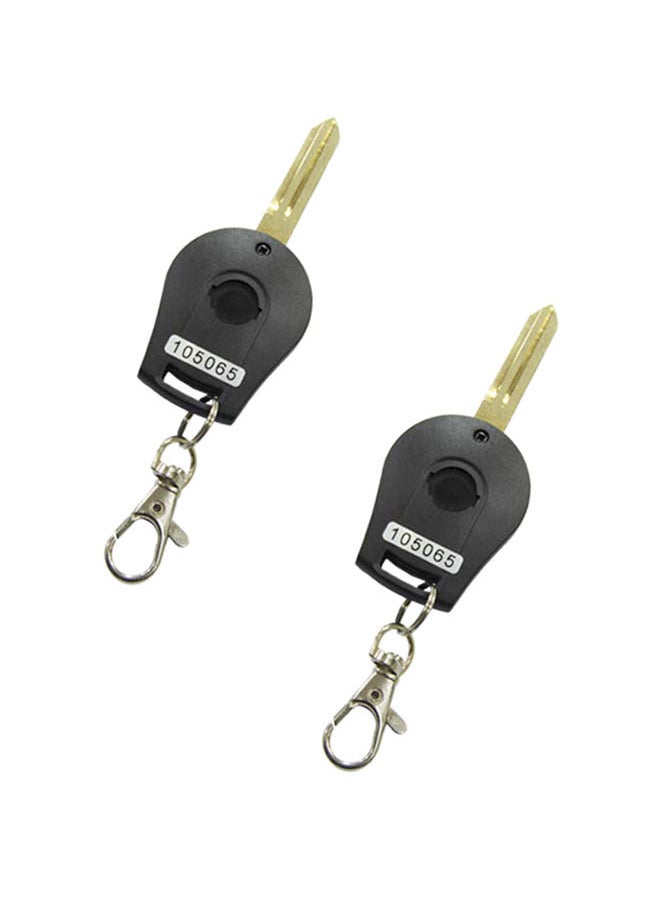 Platinum Platinum Pack of 2 Universal Remote Control NS215 Keyless Entry Systems | Car Door Lock/Unlock, and Trunk Release | with Physical Key  - Image 2