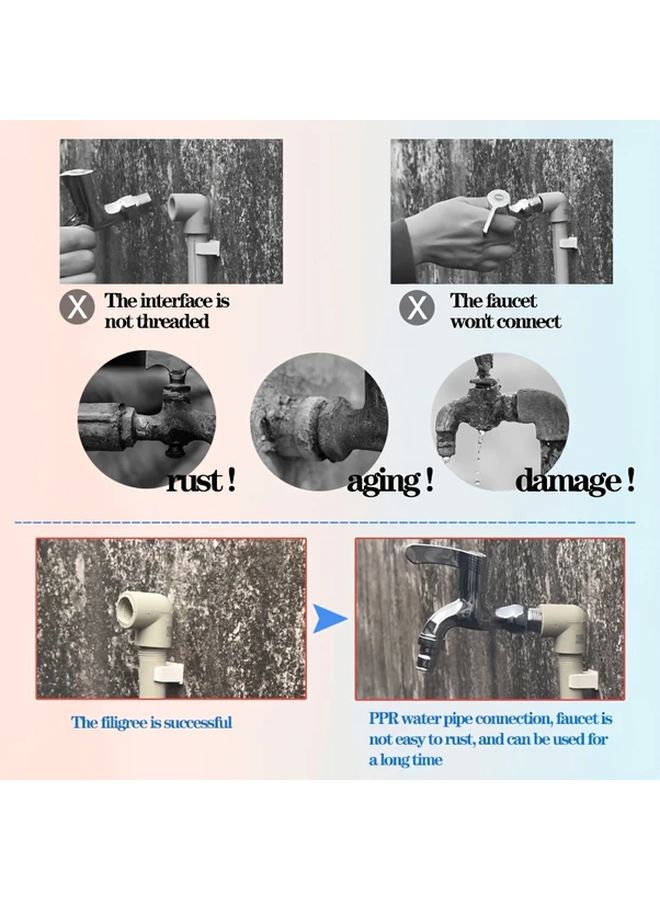 مخرطة فتحة الأنبوب الداخلية المضادة للصدأ والمتينة للأنابيب مقاس 1 2 3 4 بوصة - Image 5