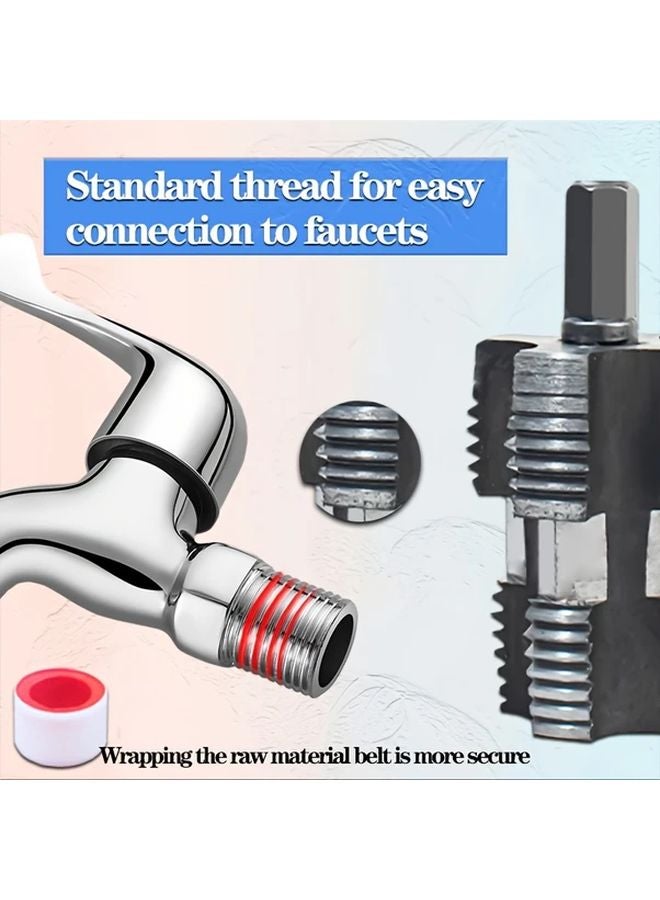 مخرطة فتحة الأنبوب الداخلية المضادة للصدأ والمتينة للأنابيب مقاس 1 2 3 4 بوصة - Image 2