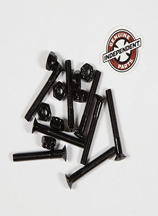 إنديبيندانت طقم وسادات رفع من Independent Trucks Hardware - 1.5 بوصة فيليبس أسود + رافعات 1/4 بوصة - Image 3
