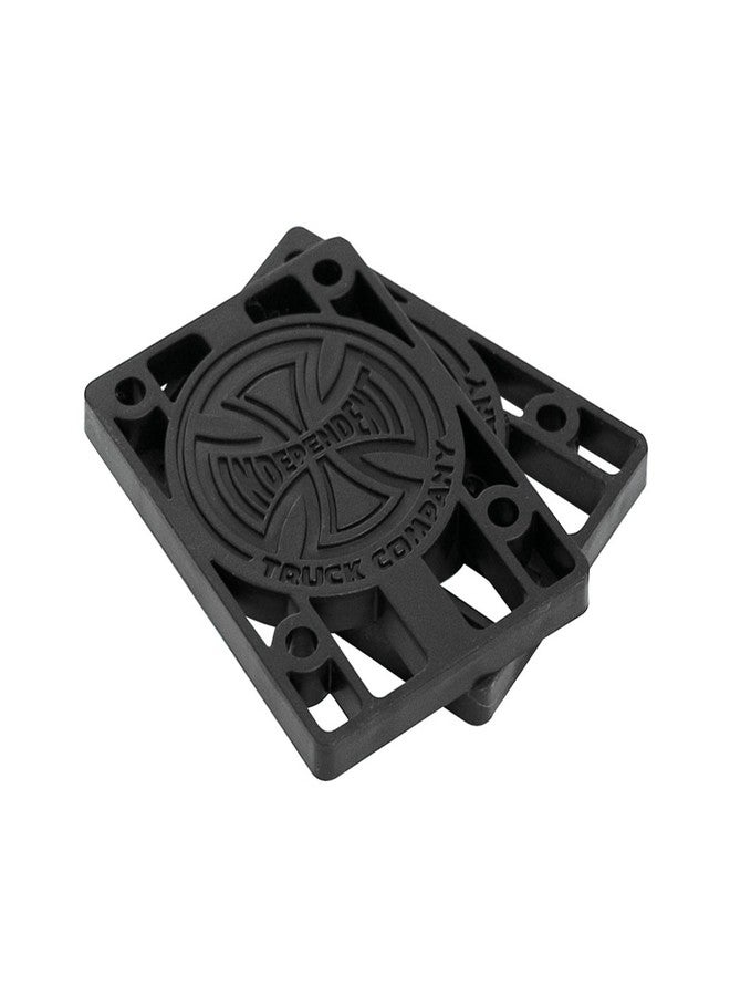إنديبيندانت طقم وسادات رفع من Independent Trucks Hardware - 1.5 بوصة فيليبس أسود + رافعات 1/4 بوصة - Image 5