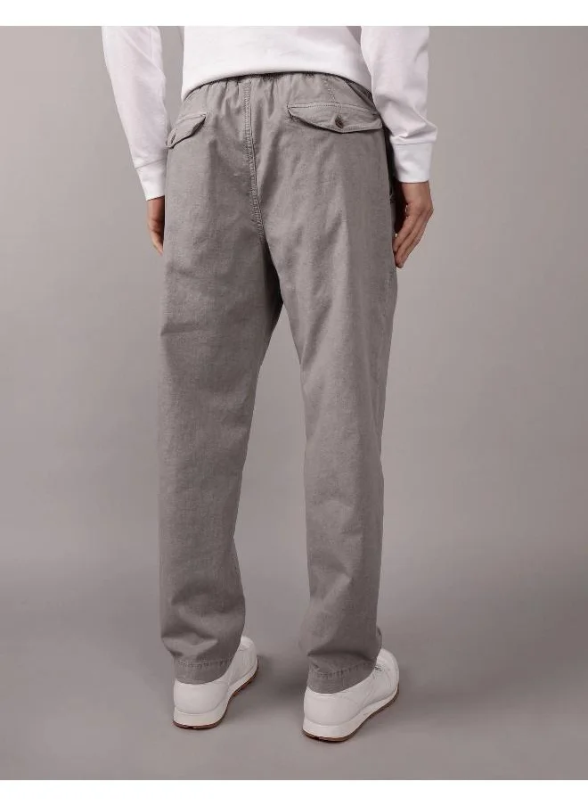 امريكان ايجل AE Flex Linen-Blend Pull-On Athletic Fit Easy Pant