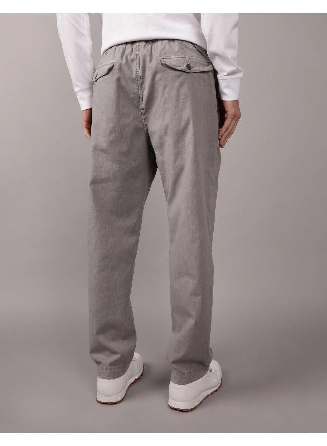 امريكان ايجل بنطلون رياضي مريح من الكتان بقصة مرنة - Image 4