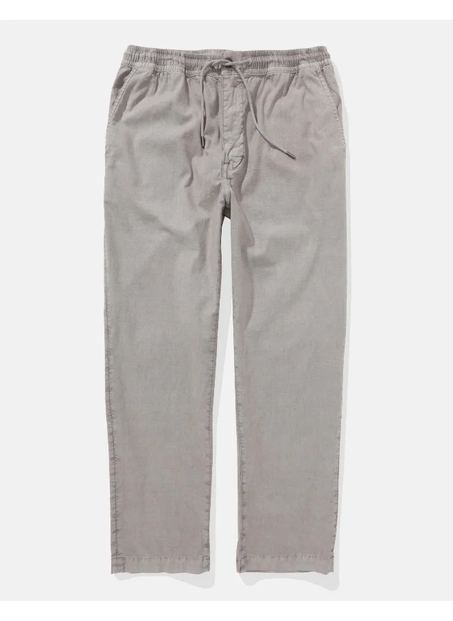 American Eagle AE Flex Linen-Blend Pull-On Athletic Fit Easy Pant