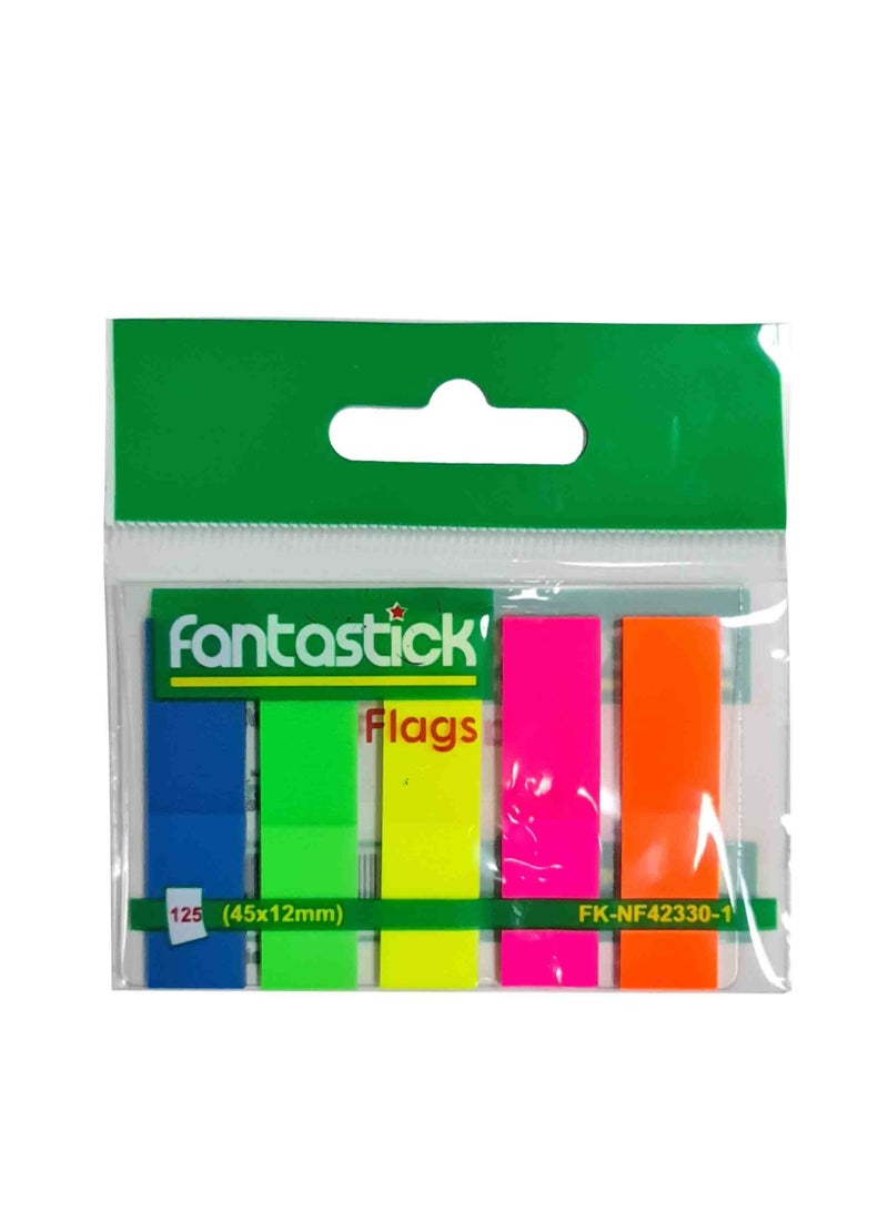 فانتاستيك مؤشر الفيلم 45×12 مم 25×5 ورقة متعدد الألوان - Image 1