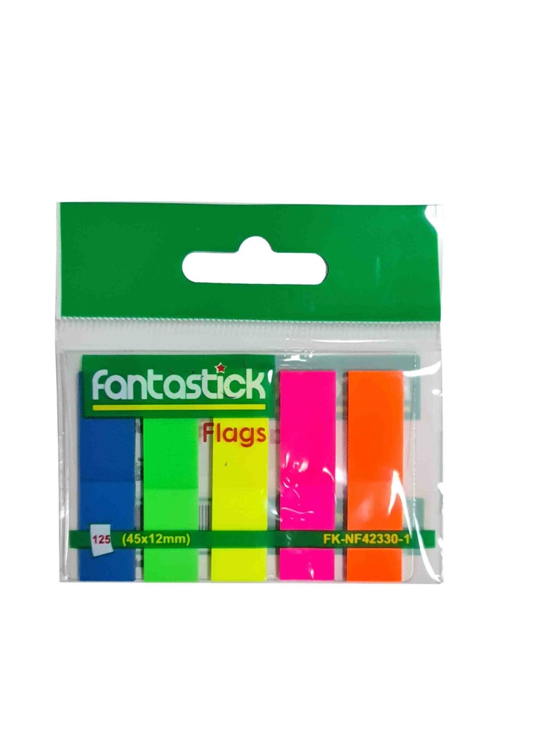 فانتاستيك مؤشر الفيلم 45×12 مم 25×5 ورقة متعدد الألوان - Image 2